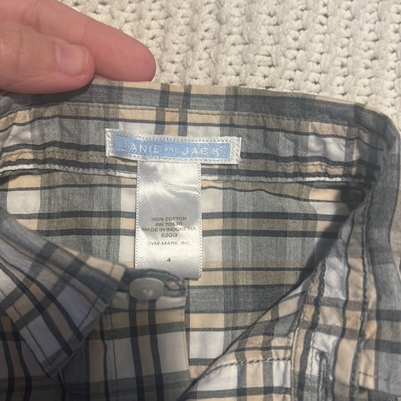 Janie and Jack and True Craft Button Down Dress Shirts Bundle Size 4 - Picture 4 of 8